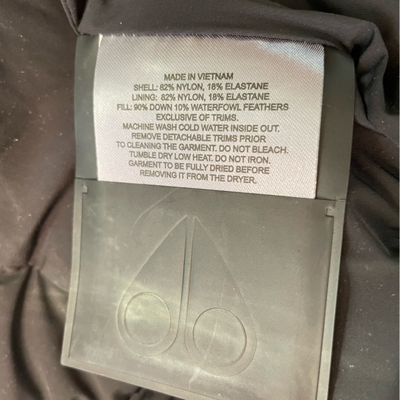 Black Rockcliff Jacket from Moose Knuckles - Picture 12 of 12